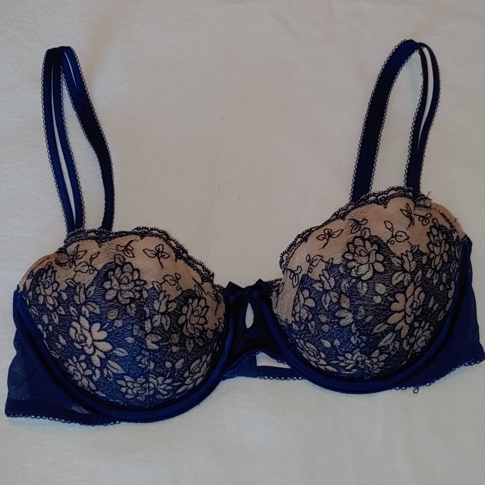 Navy Blue Bra